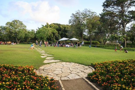 Ramat Handiv gardens, Zichron Yaacov, Israel.