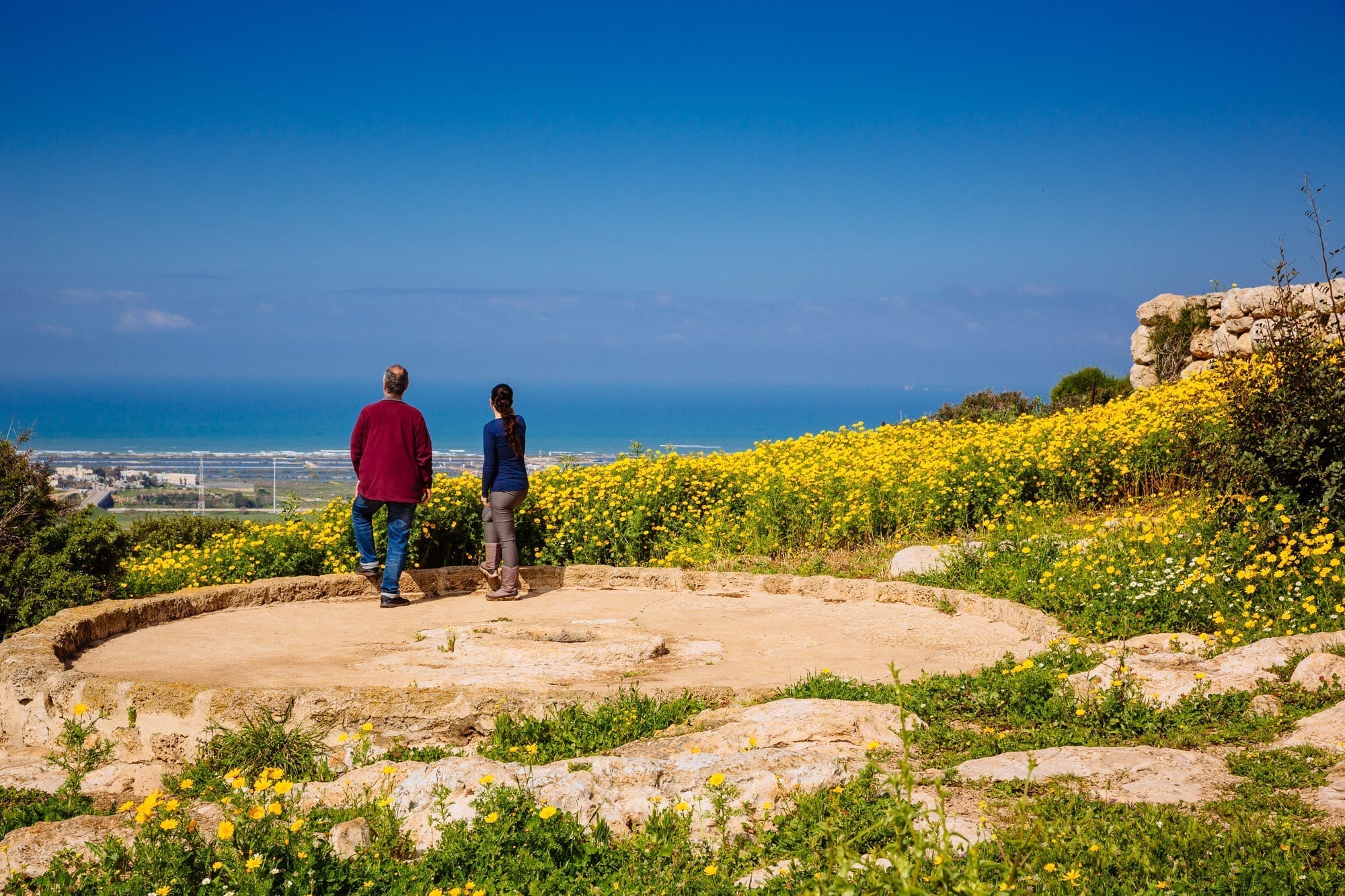 Ramat Hanadiv Nature Park, Israel.