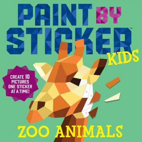 Paint by Sticker Zoo