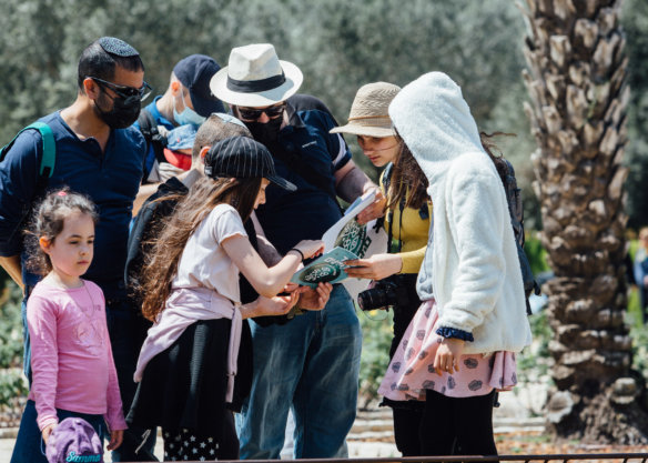 Ramat Hanadiv, Passover 2021, Zichron Yaacov Israel.
