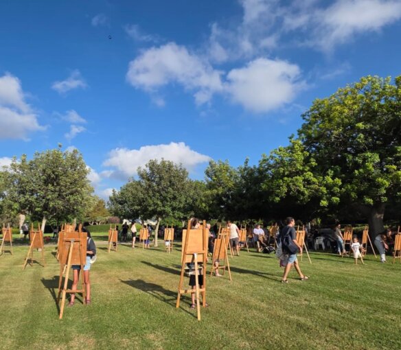 מרתון רישום בגנים